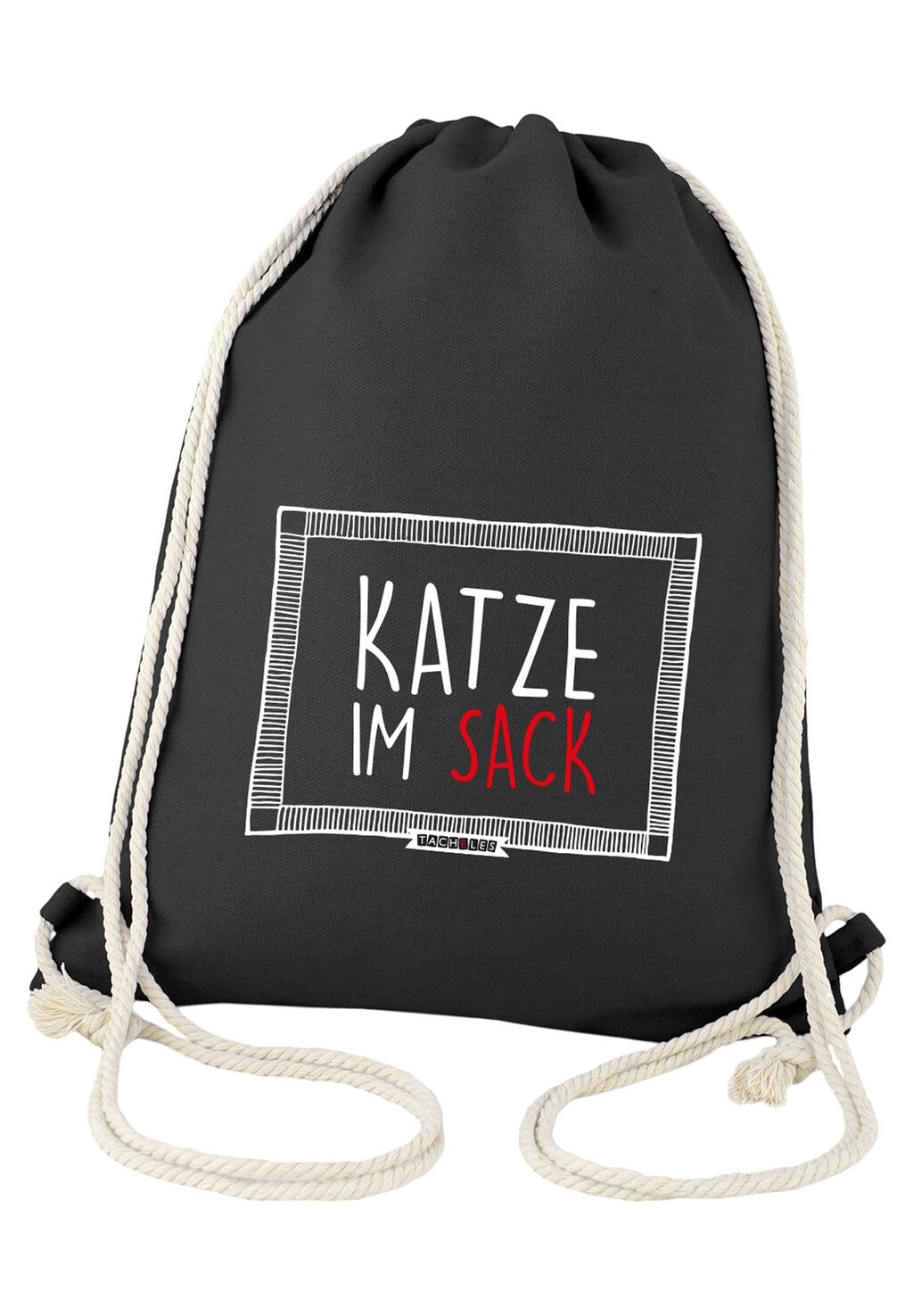 

Спортивная сумка KATZE IM SACK MIT KORDELZUG BA United Labels, цвет schwarz