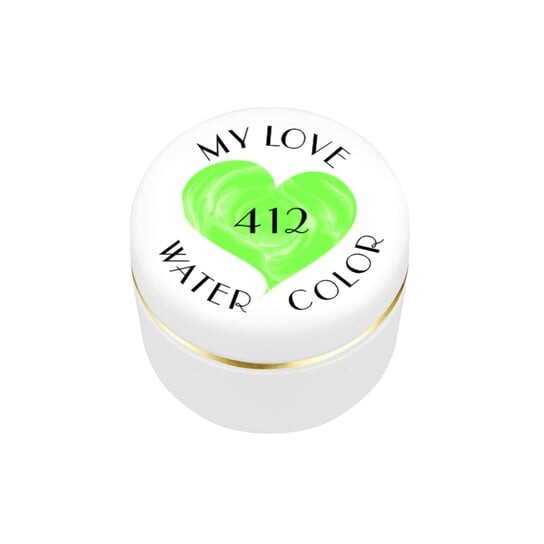 

Краска акварельная Mylove 412 Зеленая 3г, SUNFLOWER