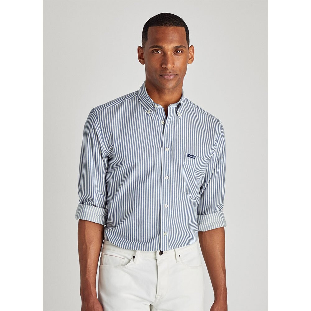 

Рубашка Façonnable Clb Bd Twill Bengal, синий