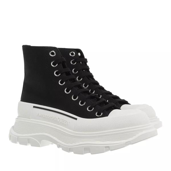 

Кроссовки tread slick sneaker boots black/white Alexander Mcqueen, черный