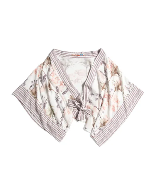 

Кимоно для больших девочек с завязками спереди Vintage Havana, цвет Hawaiian