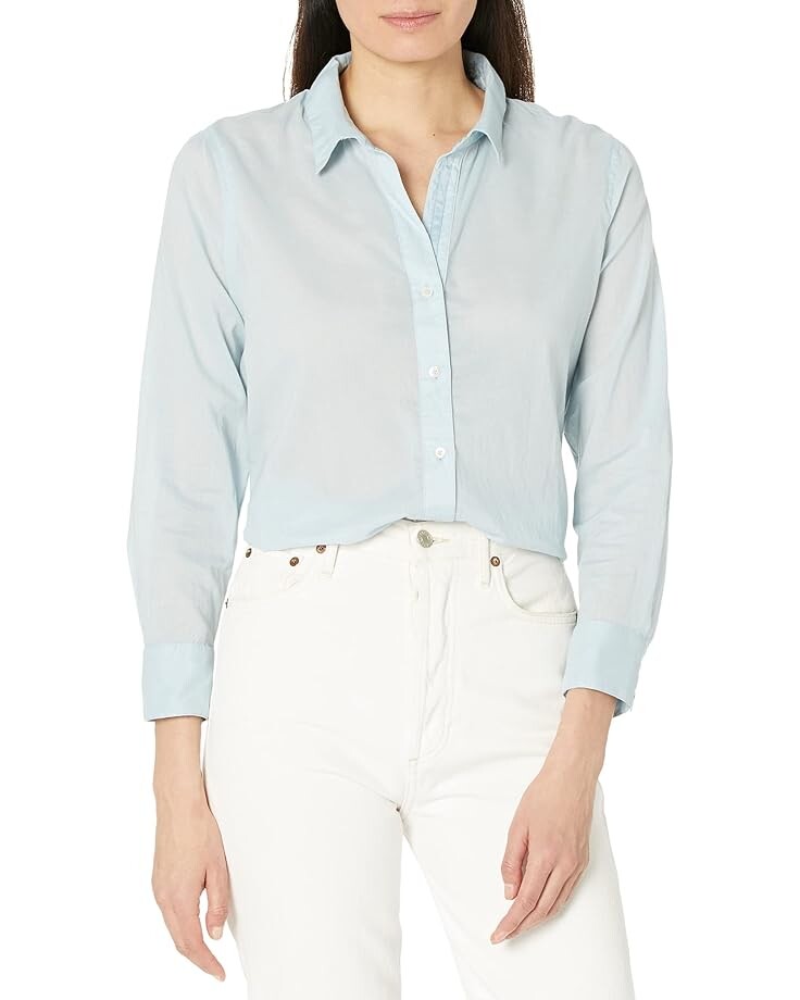 

Рубашка NIC+ZOE Crinkle Shirt, цвет Mist