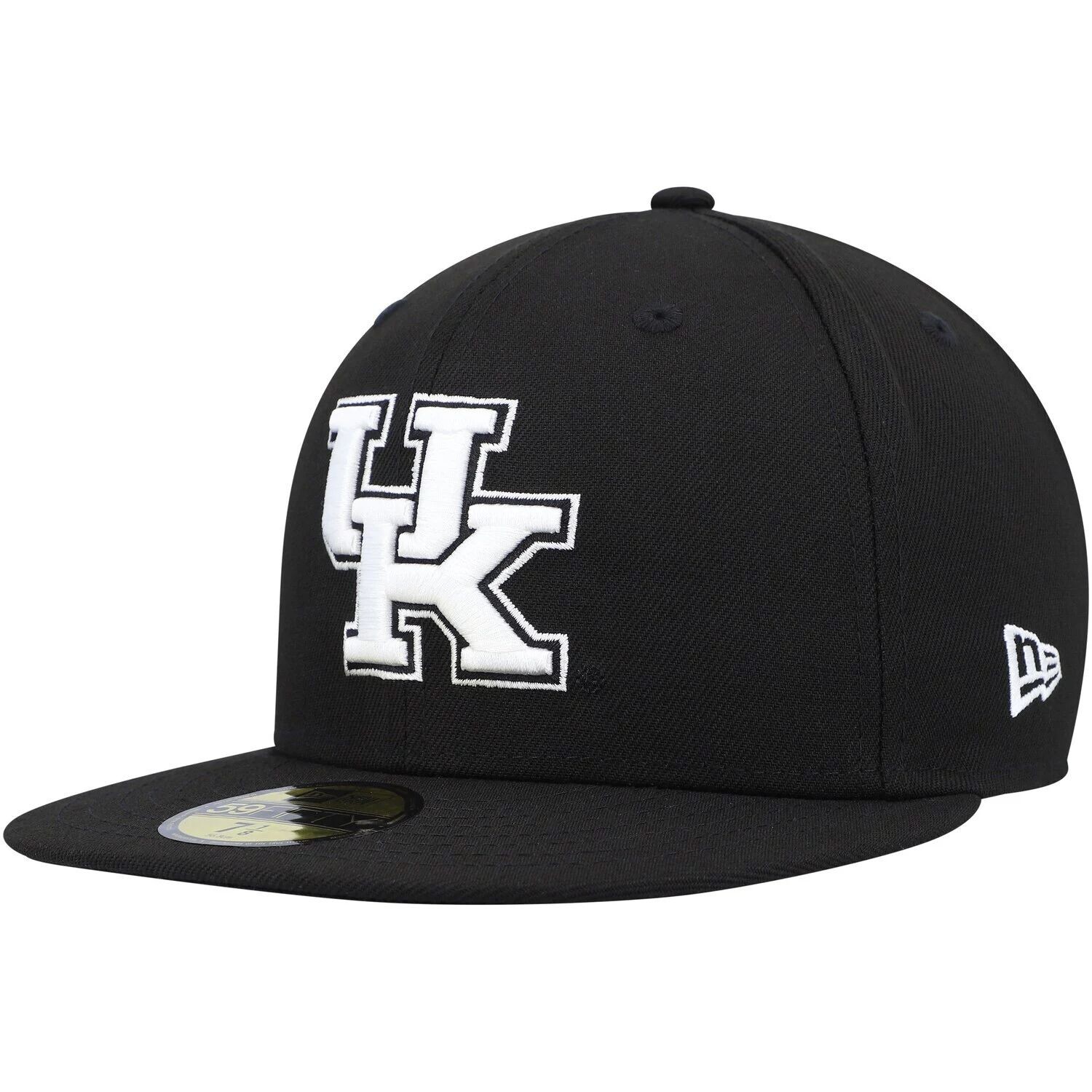 

Мужская приталенная шляпа New Era Kentucky Wildcats черно-белая 59FIFTY