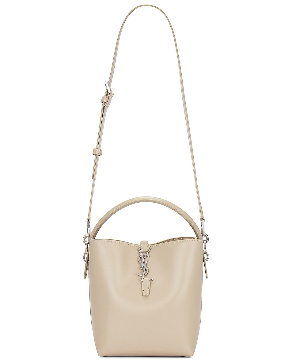 

Сумка Saint Laurent Small Le 37 Bucket, цвет Seasalt