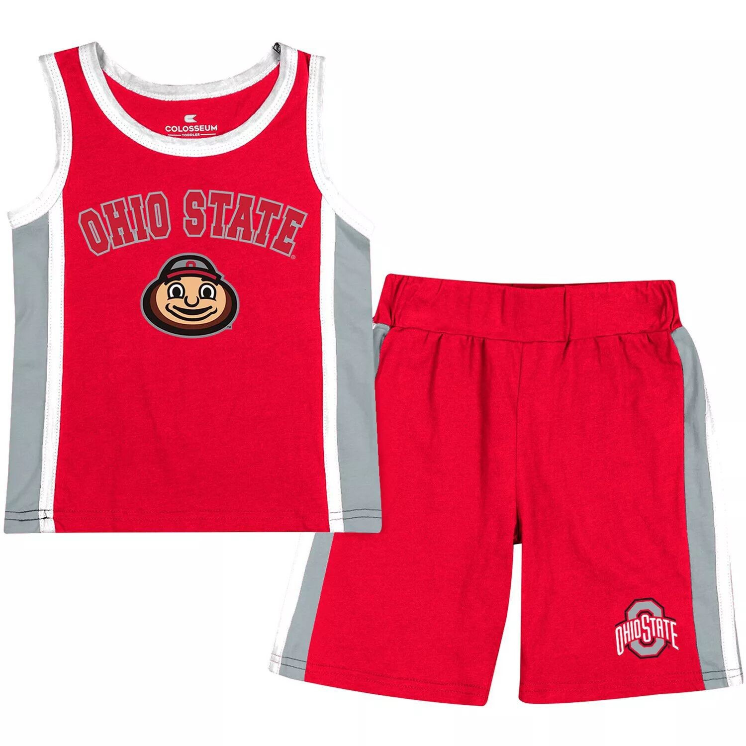 

Комплект из майки и шорт для малышей Colosseum Scarlet Ohio State Buckeyes Do Right Colosseum