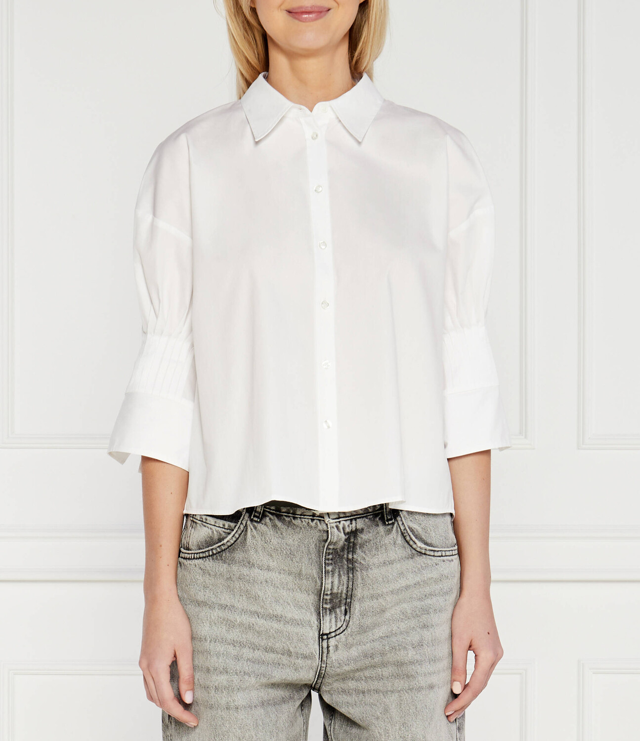 

Рубашка HUGO Etje Regular Fit, белый