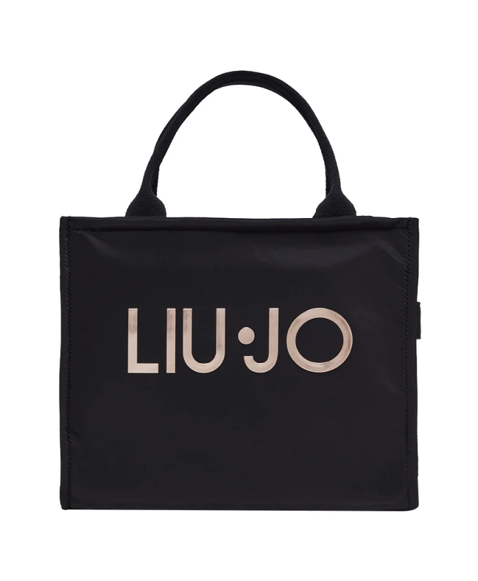 

Сумочка с золотыми деталями Liu Jo, черный