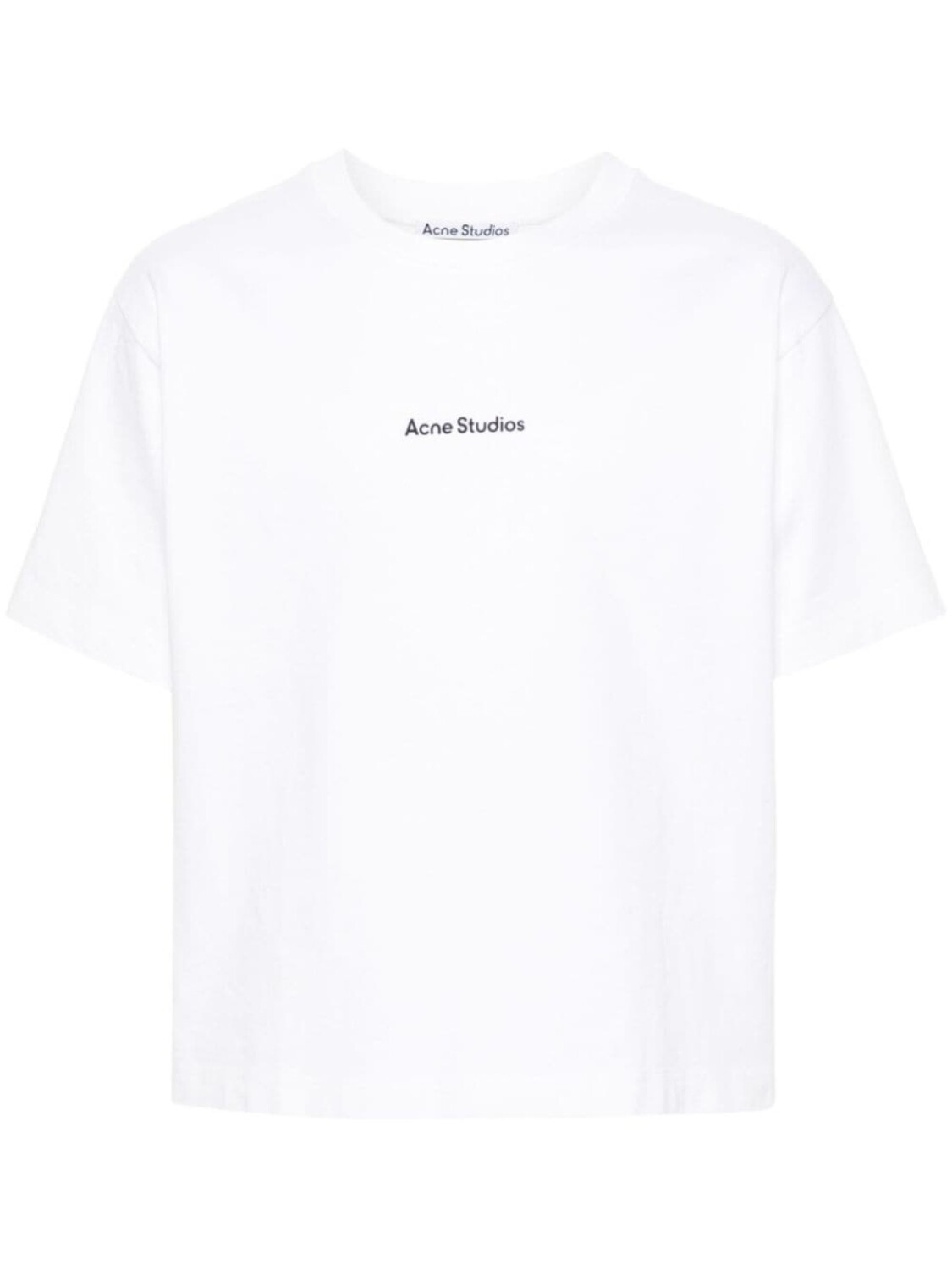 

Acne Studios футболка из органического хлопка с логотипом, белый