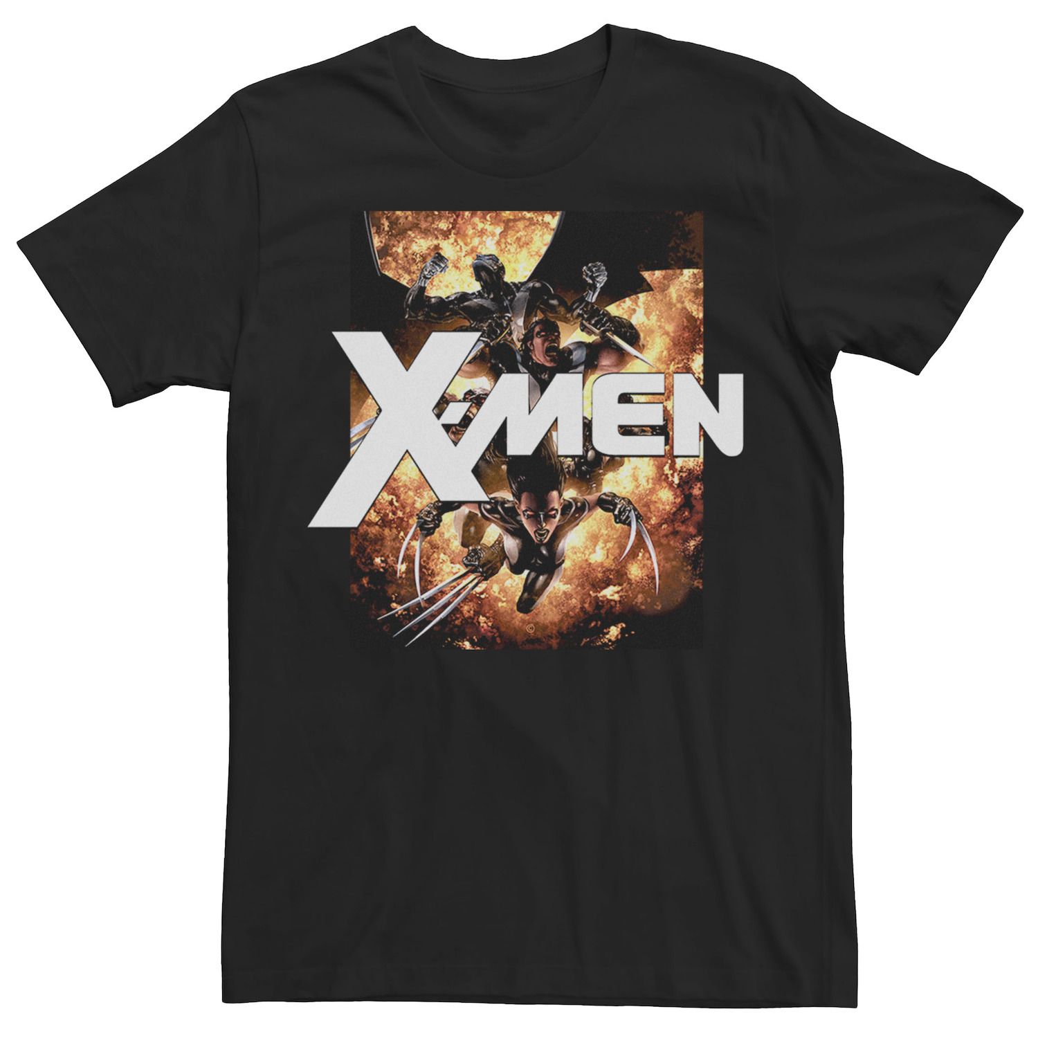 Мужская футболка X-Men X-23 Explosive Team X-Force Marvel