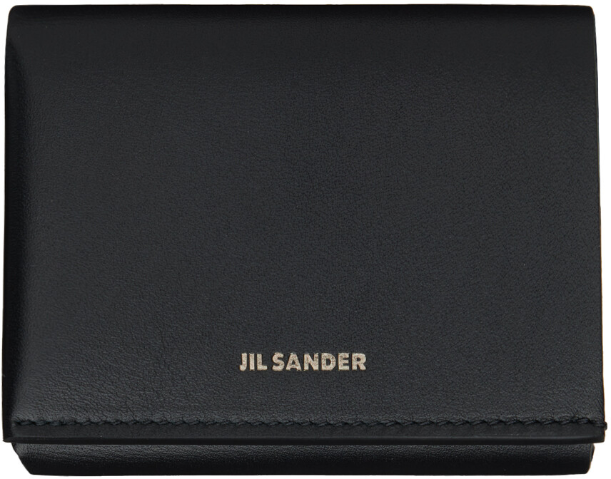 

Черный кошелек-оригами Jil Sander