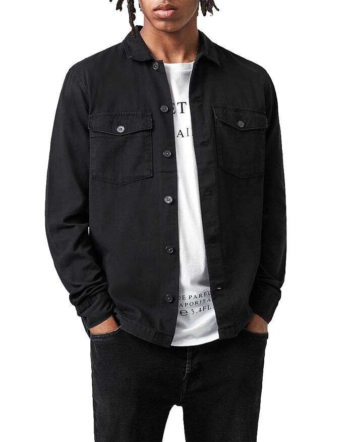 

Рубашка из хлопка Spotter Camp ALLSAINTS