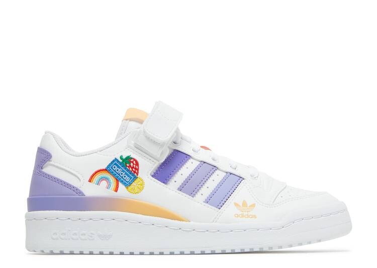 

Кроссовки Adidas FORUM LOW J 'WHITE LIGHT PURPLE', белый
