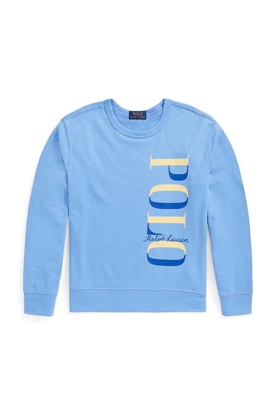 

Детская хлопковая толстовка Polo Ralph Lauren, синий
