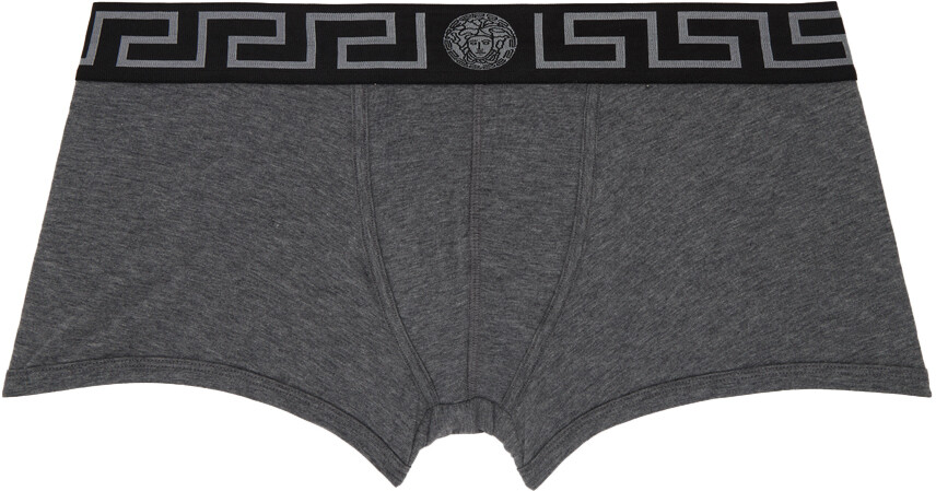 

Серые боксеры Greca Versace Underwear