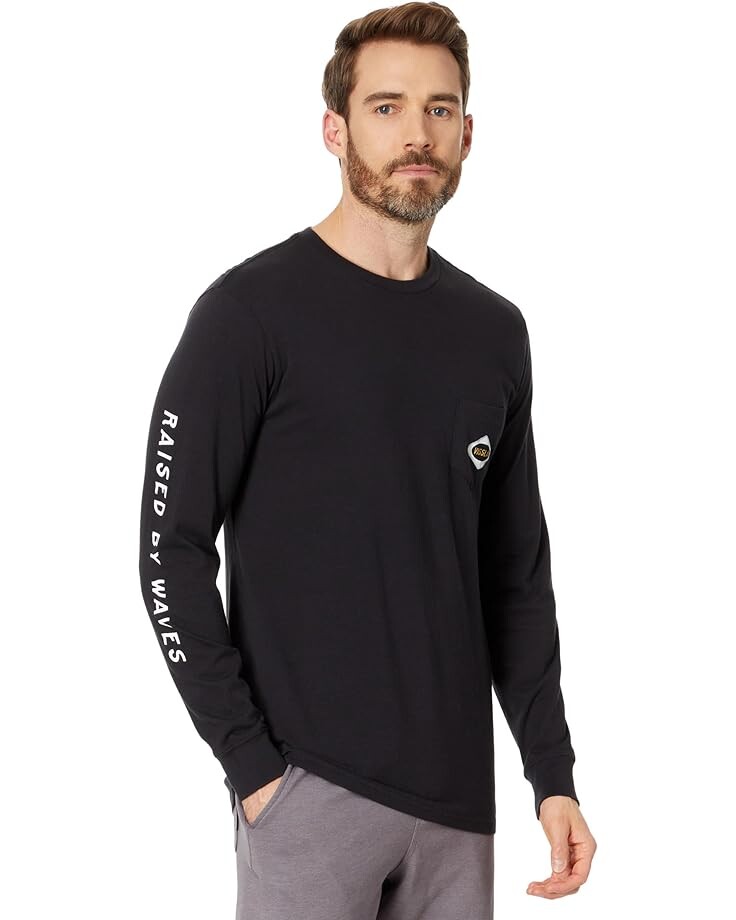 

Футболка VISSLA Round House Pocket, цвет Phantom