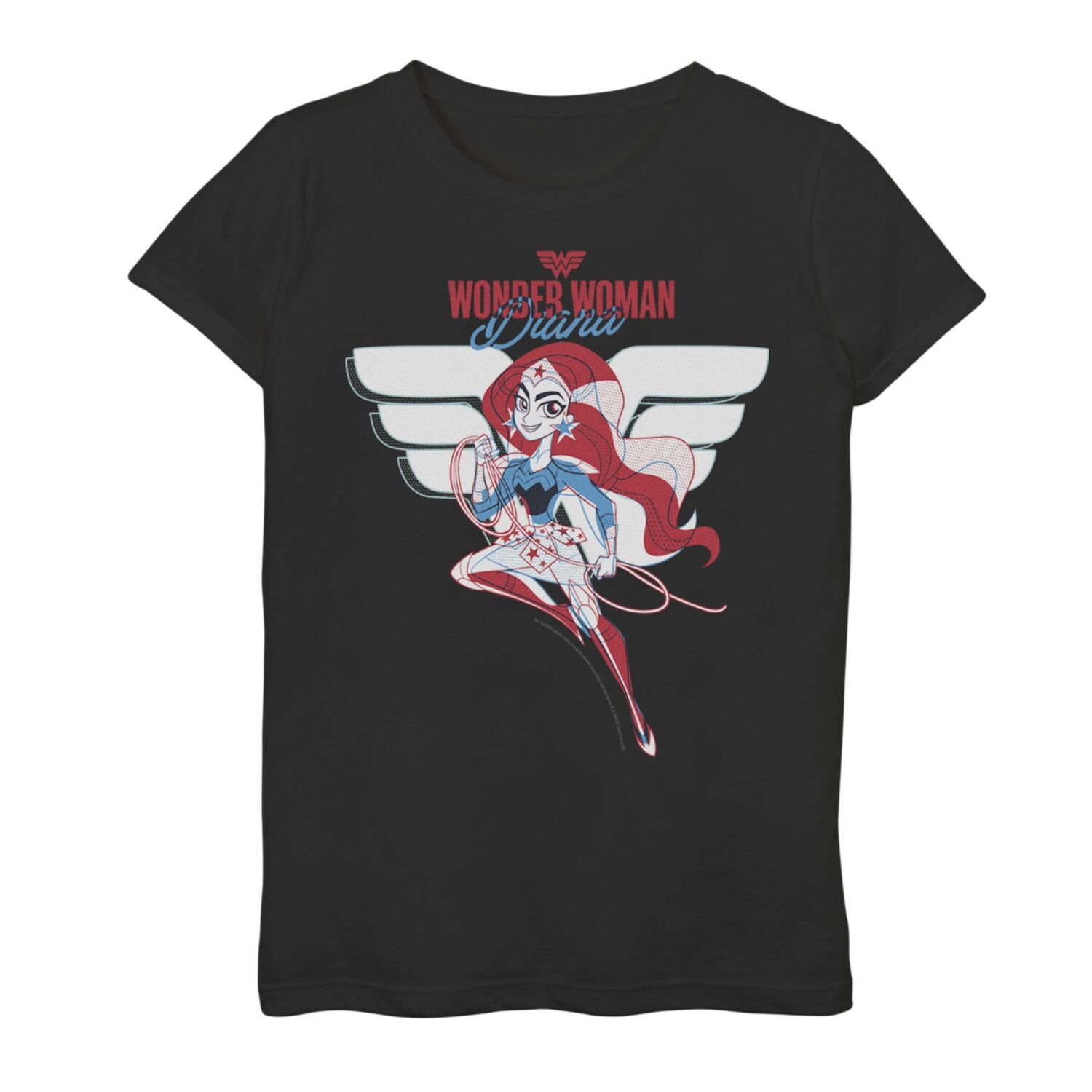 

Футболка с 3D-графикой DC Super Hero Girls для девочек 7–16 лет DC Comics