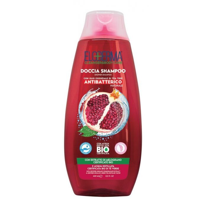 

Шампунь Champú Antibacteriano con Extracto de Granada Eloderma, 400 ml