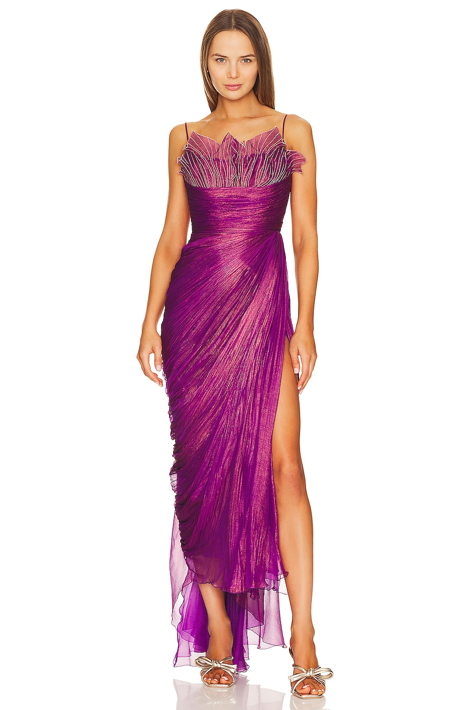 Платье Maria Lucia Hohan Aura Gown, цвет Flame