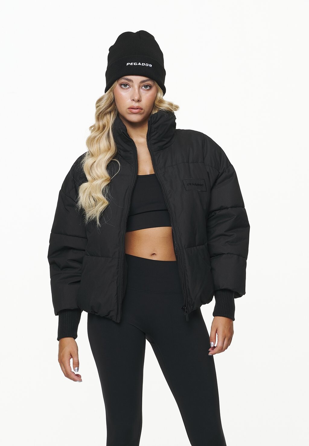 

Зимняя куртка Pegador FYE BOXY PUFFER JACKET OVERSIZED, черный