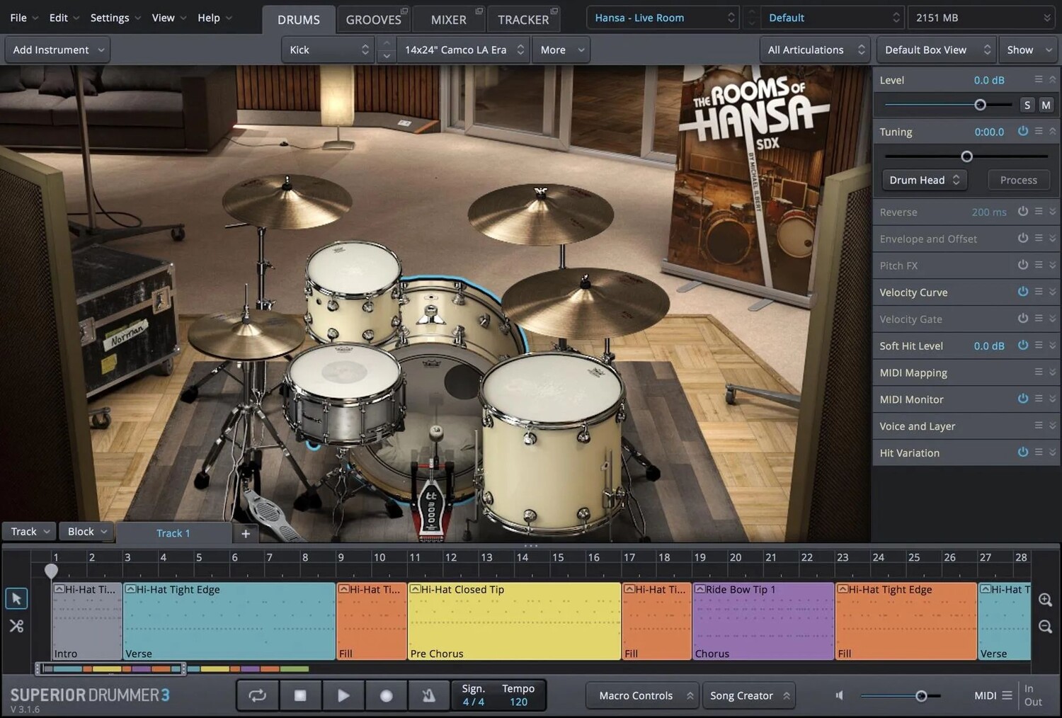 

Toontrack The Rooms of Hansa SDX Расширение