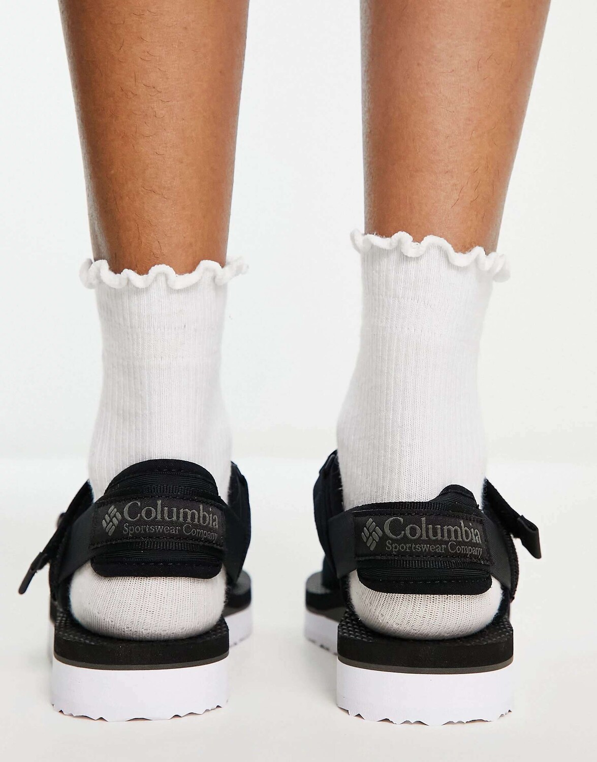 

Черные сандалии Columbia Via