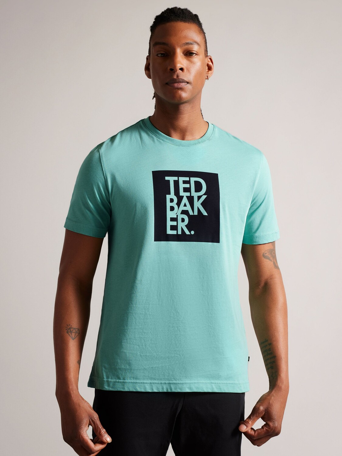 

Футболка с логотипом Ted Baker Rofata, мятная