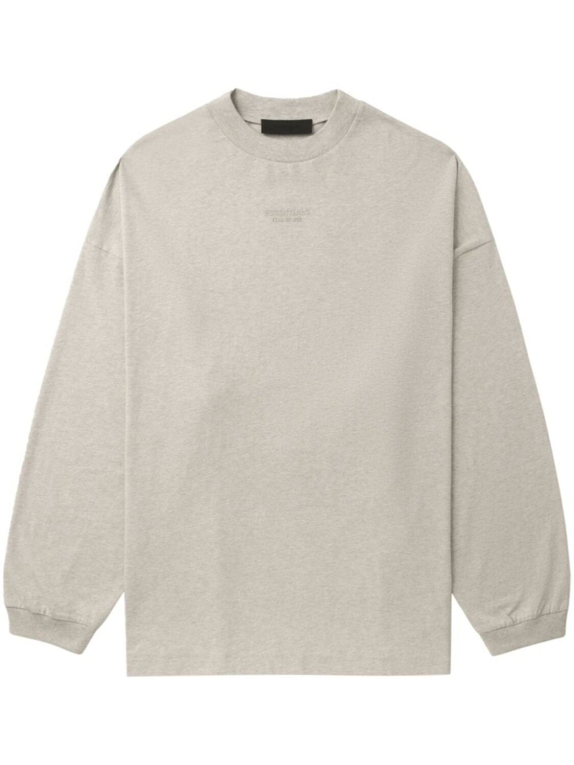 

FEAR OF GOD ESSENTIALS толстовка с тисненым логотипом, серый