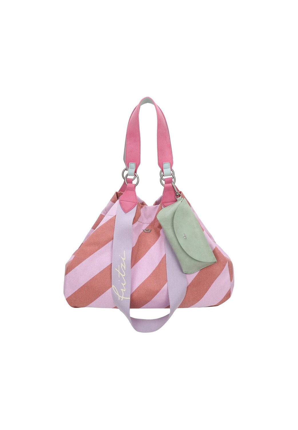 

Сумка-шоппер Izzy Ice из парусины M 42 см Fritzi aus Preußen, цвет Cherry Kiss