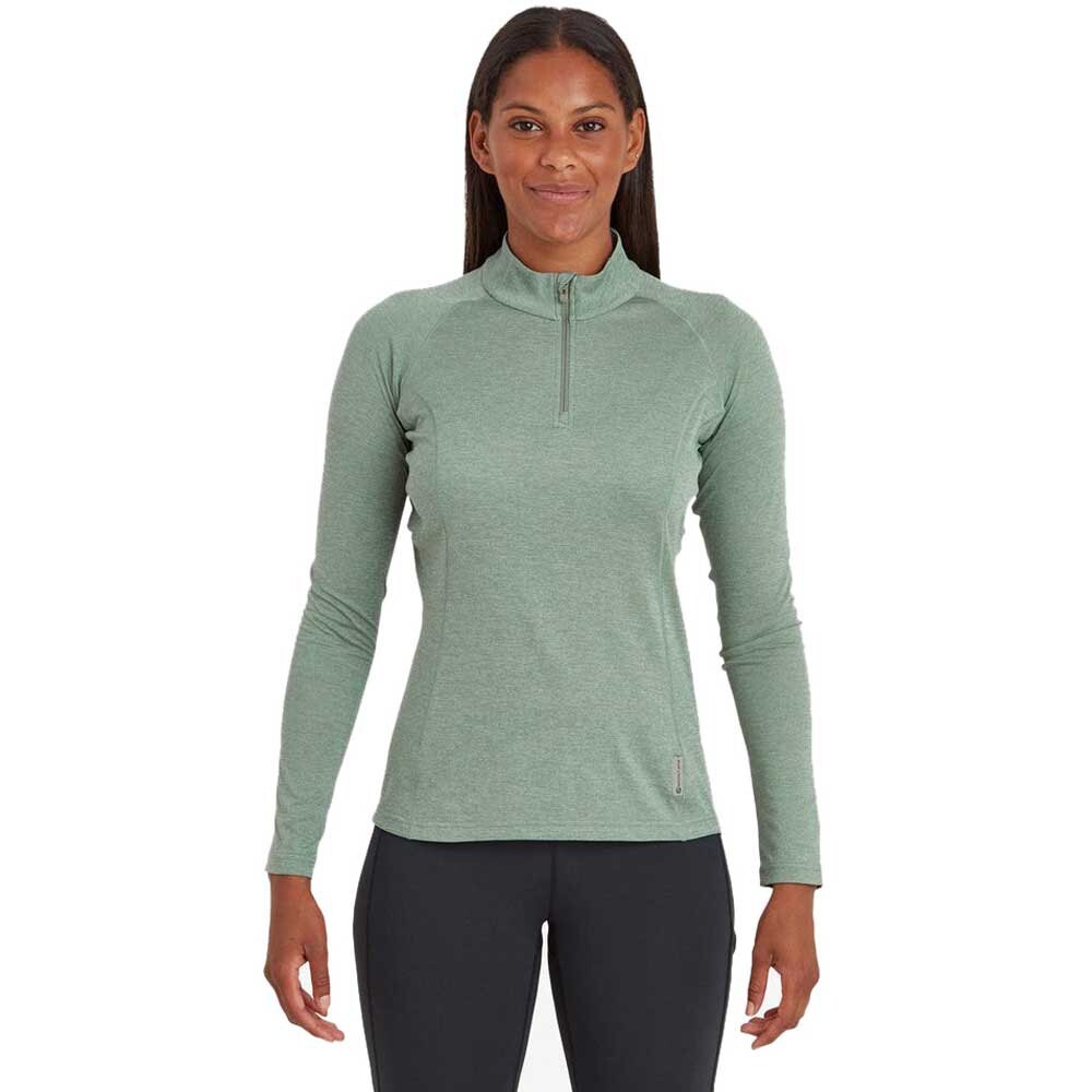 

Футболка Montane Dart Long Sleeve Half Zip, синий