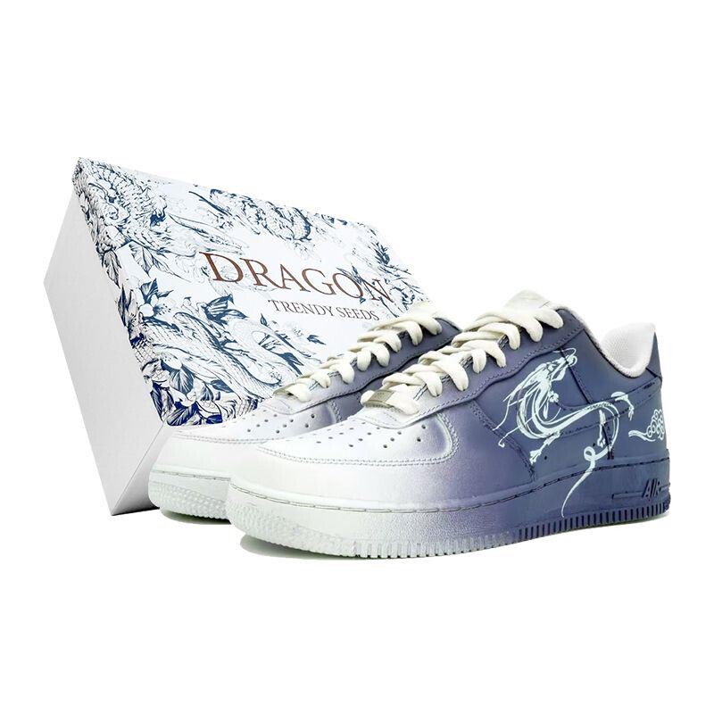 

Кроссовки для скейтбординга Air Force 1, унисекс, низкие, фиолетовые Nike