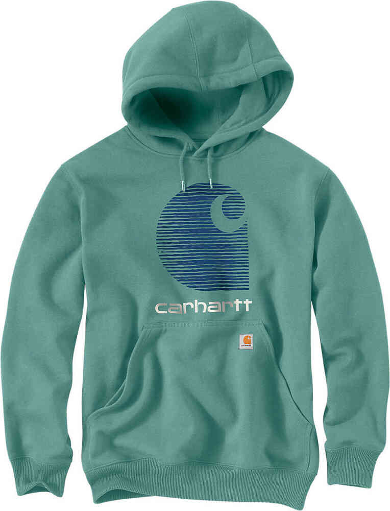 

Толстовка с логотипом Rain Defender C Carhartt, зеленый