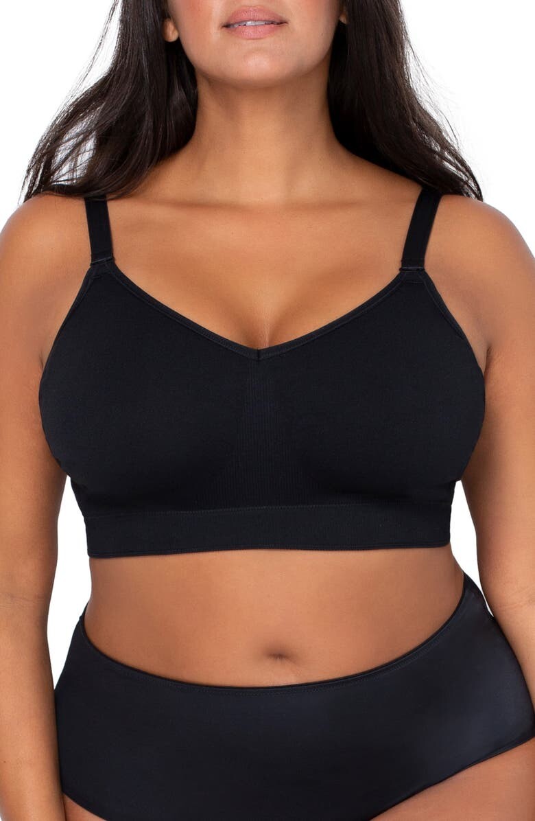

Гладкий бесшовный бюстгальтер без косточек Comfort CURVY COUTURE