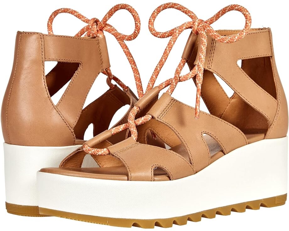

Туфли SOREL Cameron Flatform Lace, цвет Honest Beige/Gum