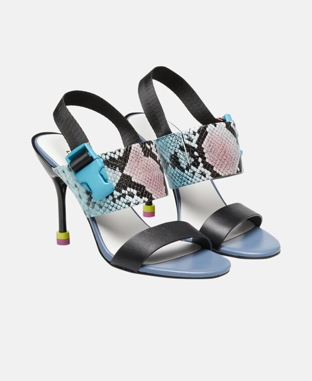

Босоножки на каблуке United Nude, цвет Medium Grey