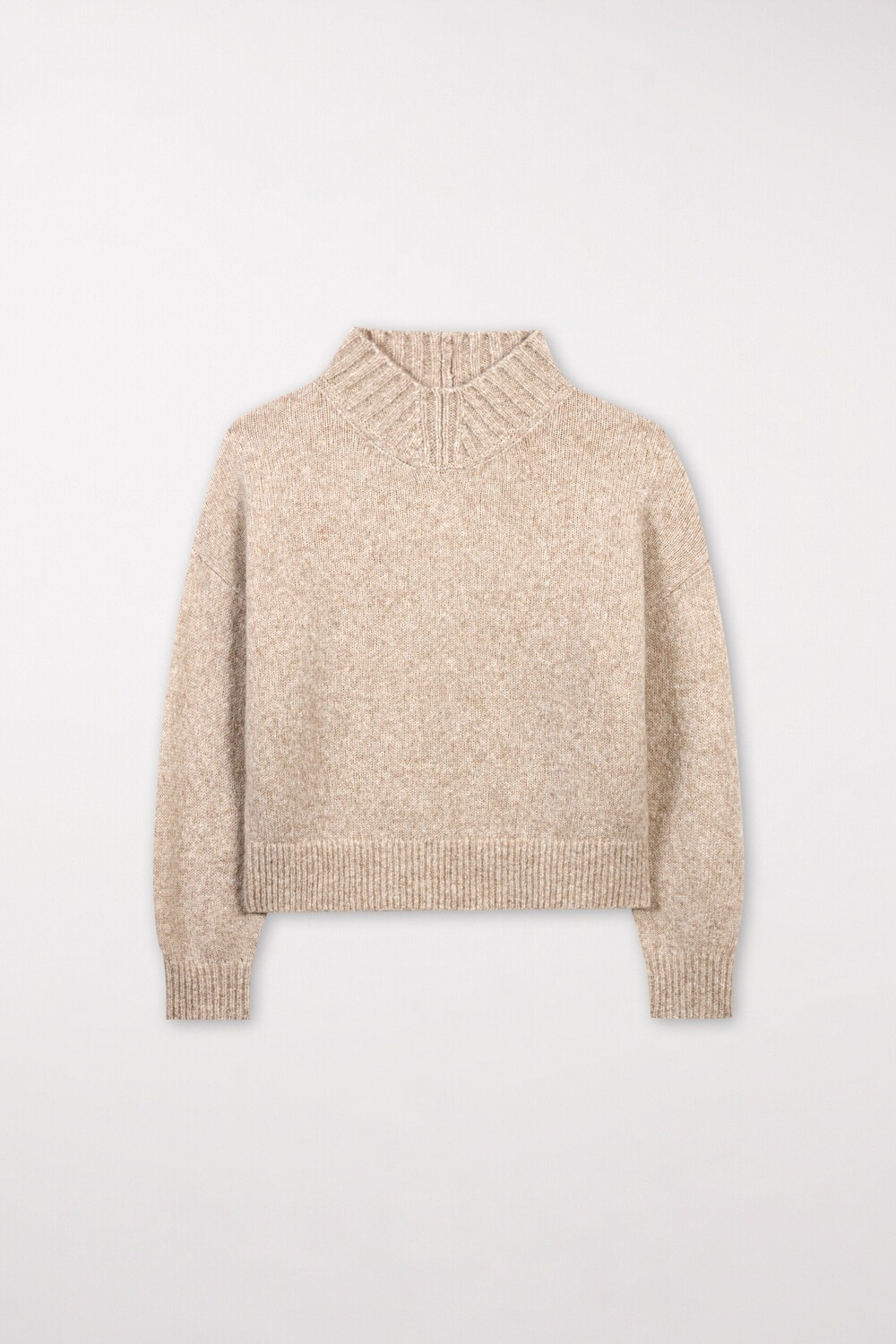 

Свитер с эффектом меланжа LUISA CERANO, цвет beige