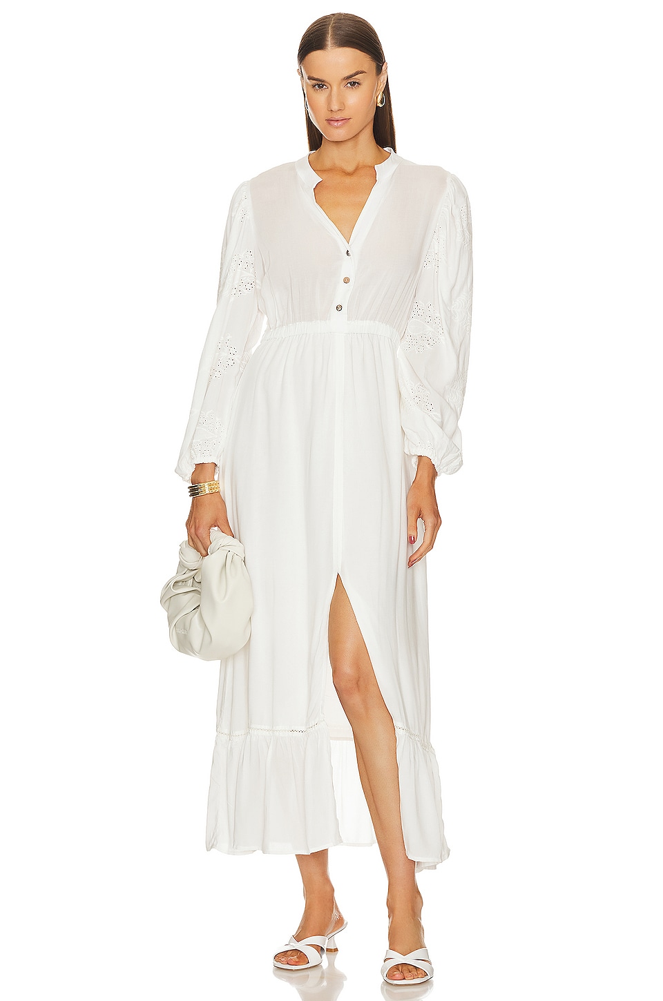 Платье BOAMAR Carlotta Long, белый цена и фото