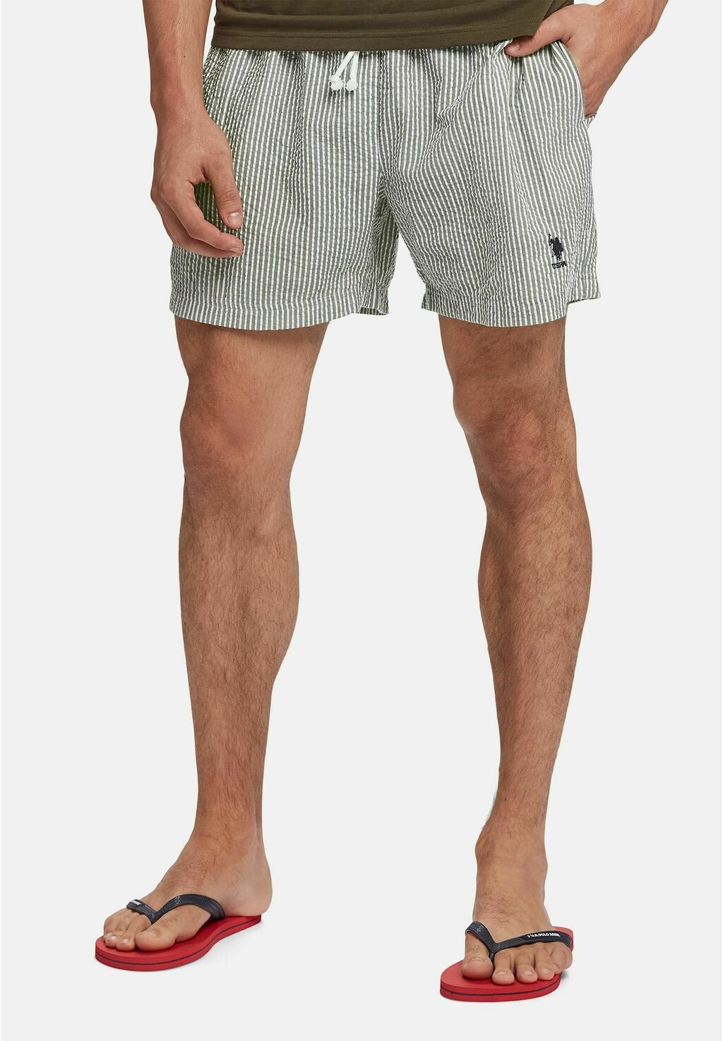 

Шорты для плавания BRIGGS U.S. Polo Assn., цвет forest night