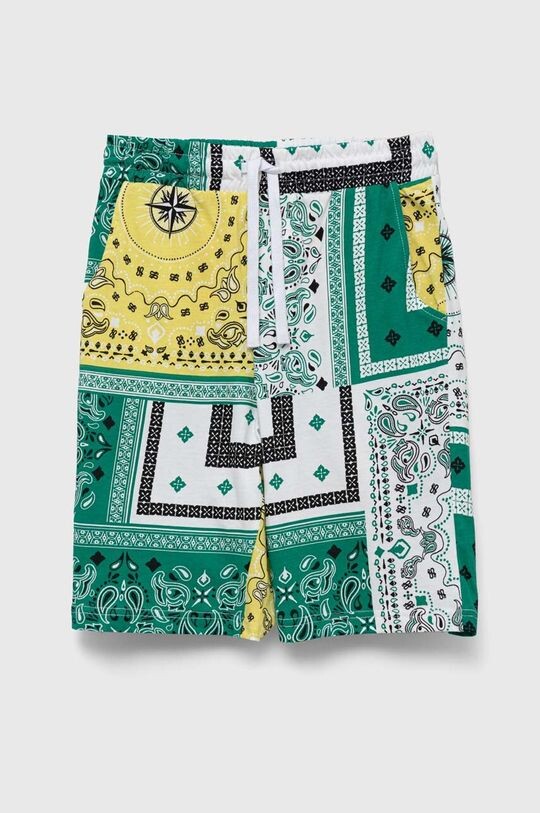 

Детские шерстяные шорты United Colors of Benetton, зеленый
