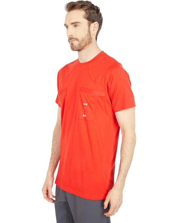 

Футболка Adidas Oyster 72 Hour Short Sleeve Tee, красный