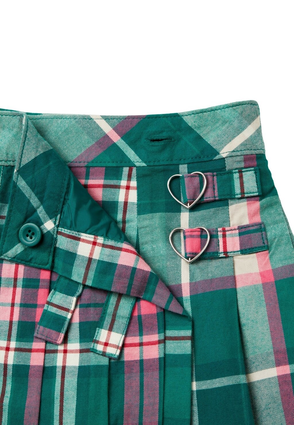 

Юбка А-силуэта CHECKED United Colors of Benetton, зеленый
