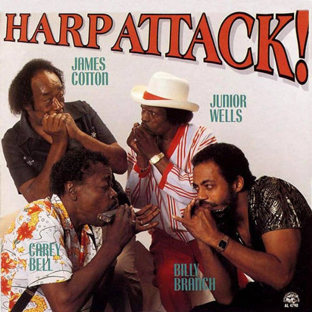 

Диск CD Harp Attack! - James Cotton, Junior Wells, Carey Bell, Billy Branch