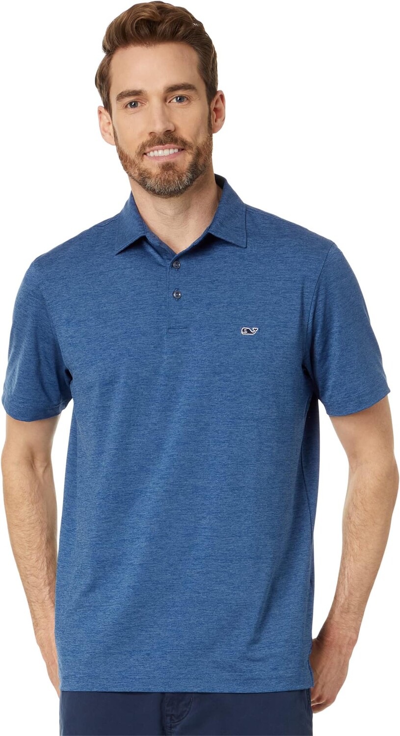 

Рубашка-поло Dunmore Solid Sankaty Polo Vineyard Vines, цвет Blue Depth