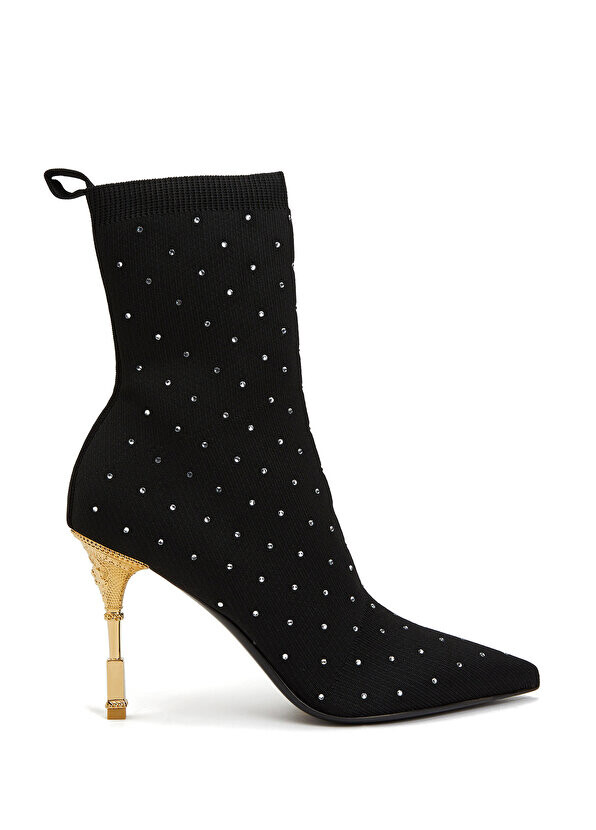 

Черные женские ботинки moneta micro stone Balmain