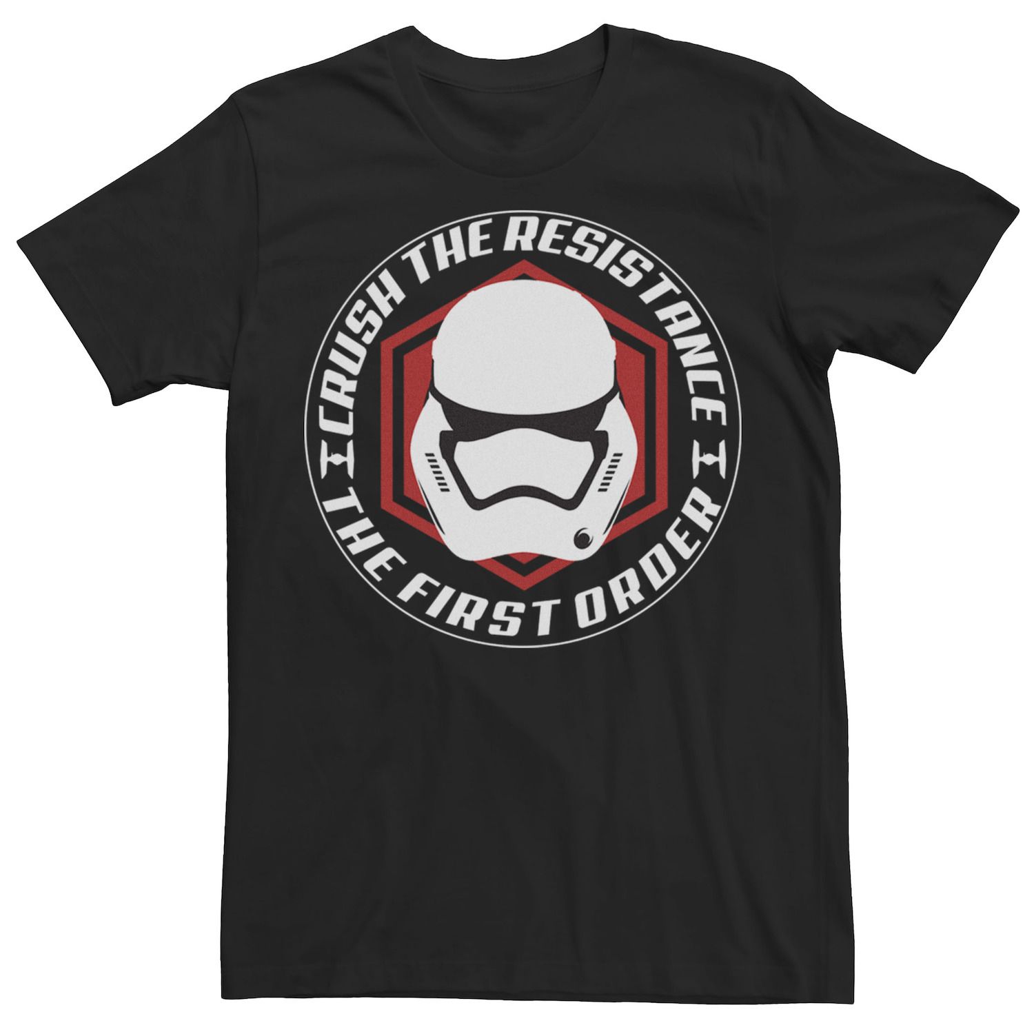 Мужская футболка The Force Awakens Crush The Resistance Star Wars