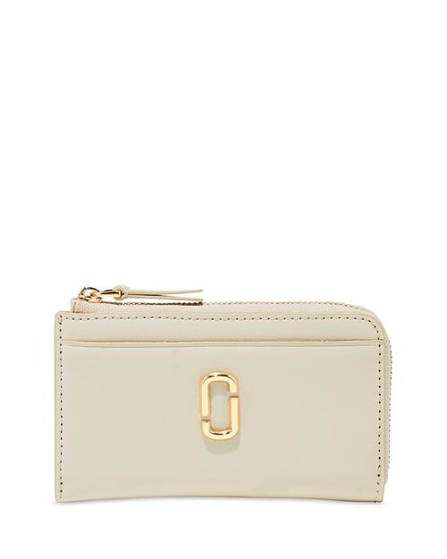 

Кошелек J Marc на молнии с верхом MARC JACOBS, цвет Ivory/Cream