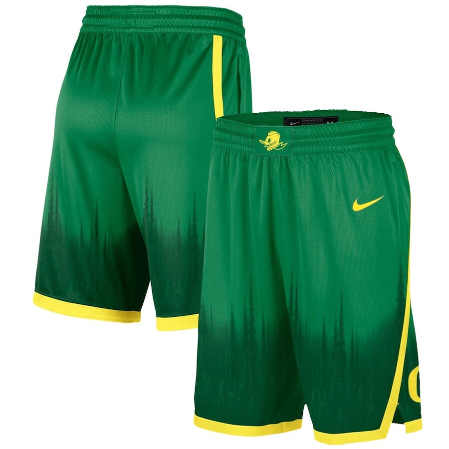 

Шорты Nike Oregon Ducks, зеленый