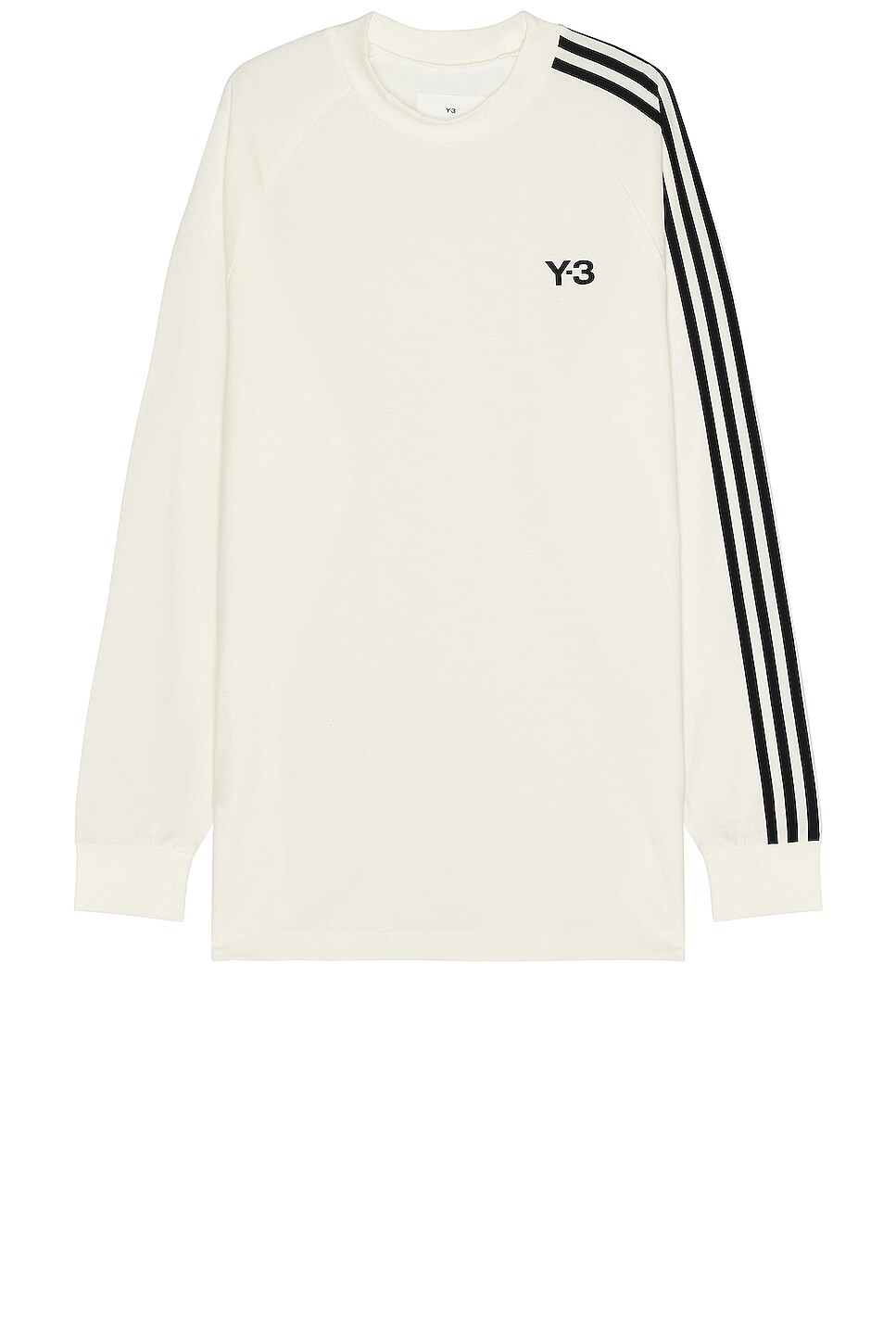 

Футболка Y-3 Yohji Yamamoto 3s Long Sleeve, цвет off white/black