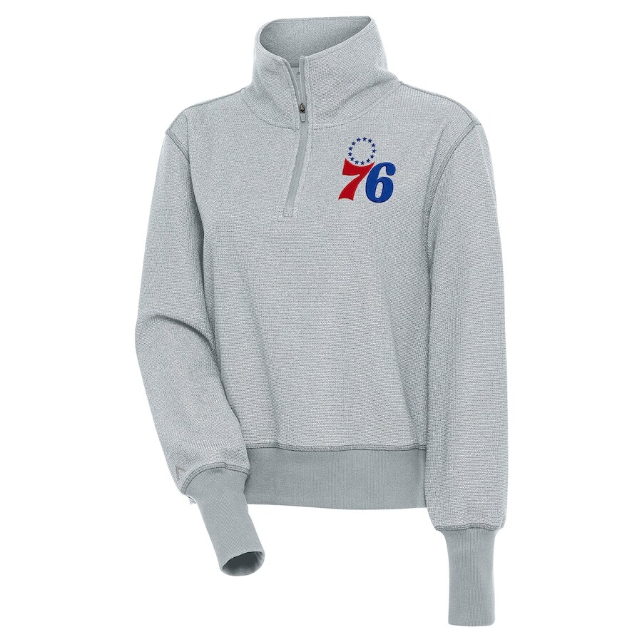 

Толстовка Antigua Philadelphia 76Ers, серый