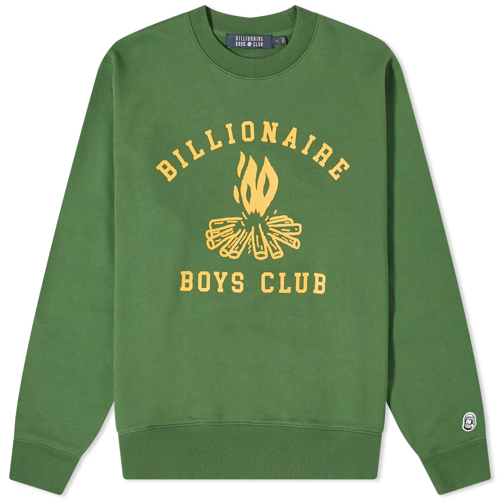 Свитшот Billionaire Boys Club Campfire, зеленый
