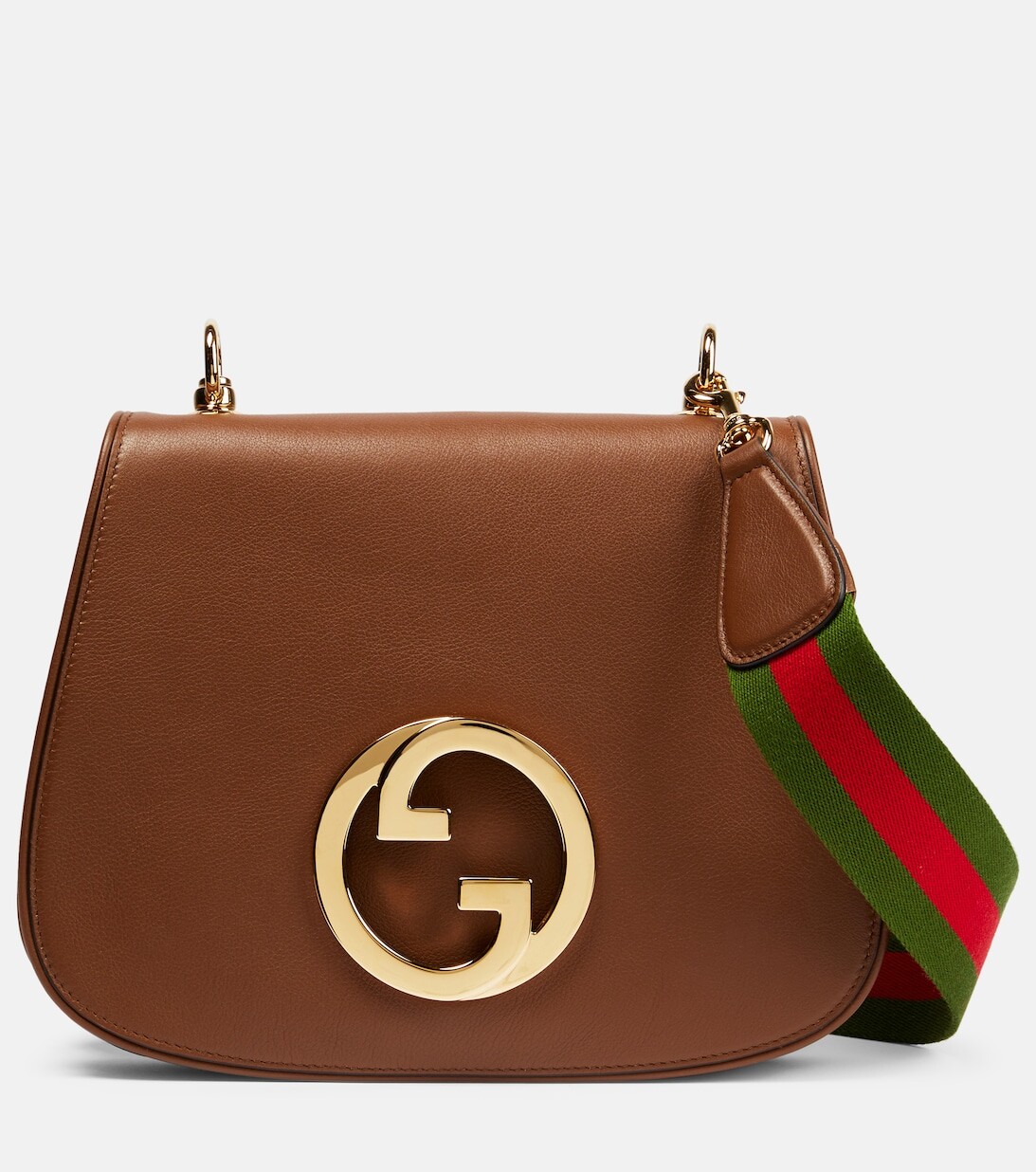 

Сумка через плечо Gucci Blondie из кожи Gucci, коричневый